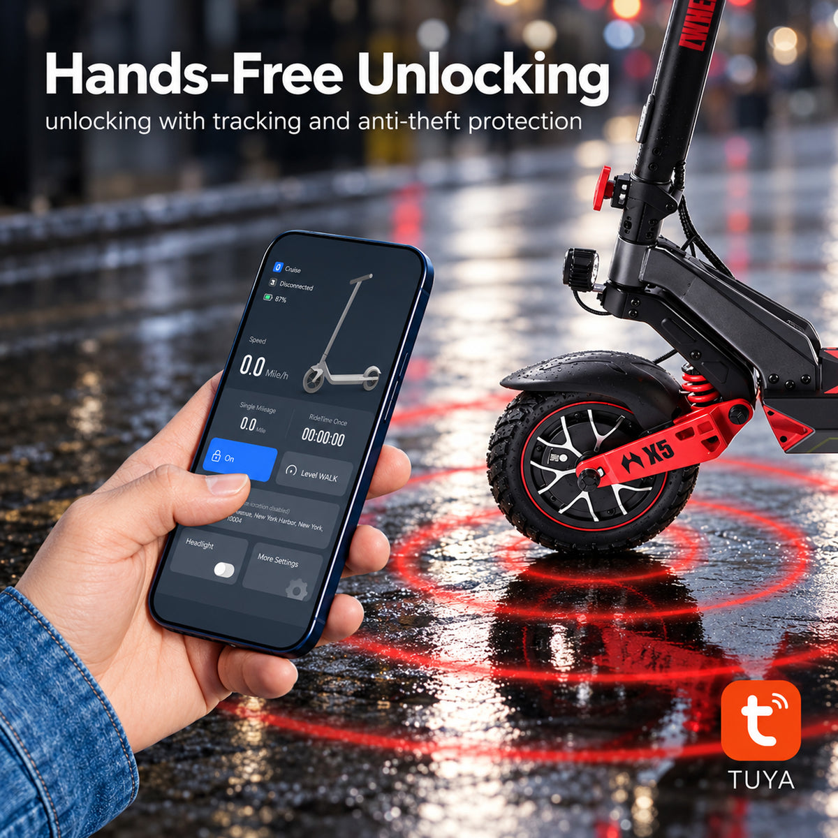 Zwheel ZSB2/D3 dual drive All-Terrain Electric Scooter