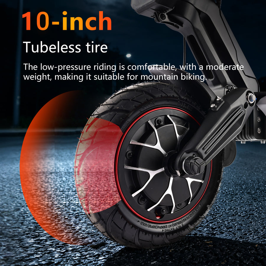 Zwheel ZSD2 /GT1 LITE 2000W*2 Off Road Electric Scooter Angle 3