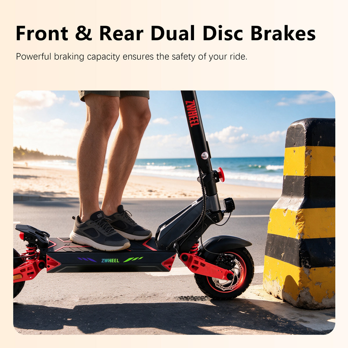 Zwheel ZSB1/D3 single drive 1200W Off-Road E-Scooter