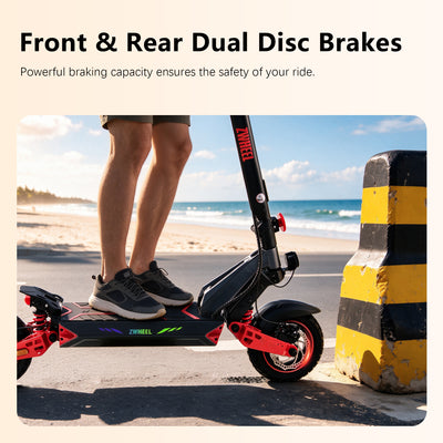 Zwheel ZSB1/D3 single drive 1200W Off-Road E-Scooter