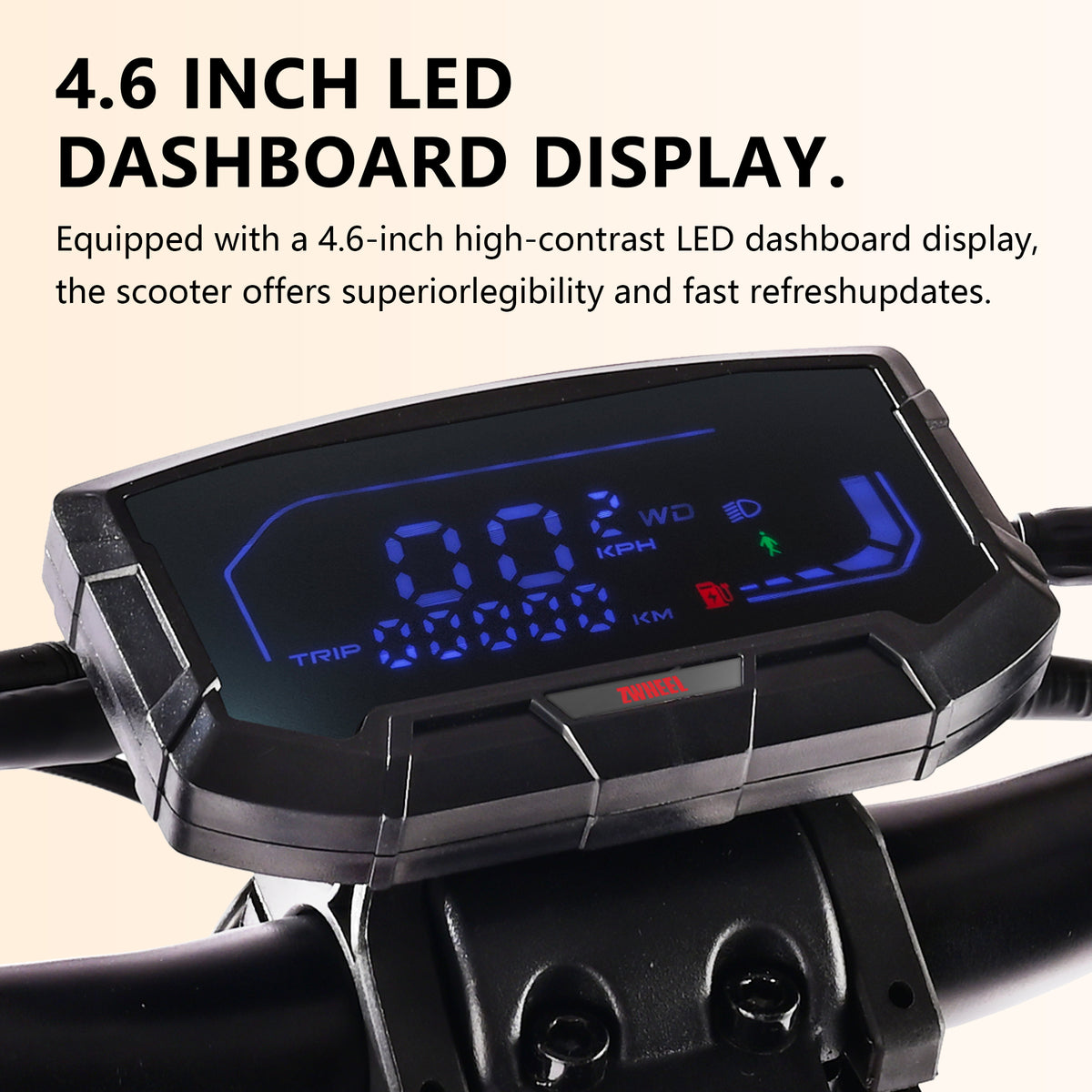 Zwheel ZSB1/D3 single drive 1200W Off-Road E-Scooter